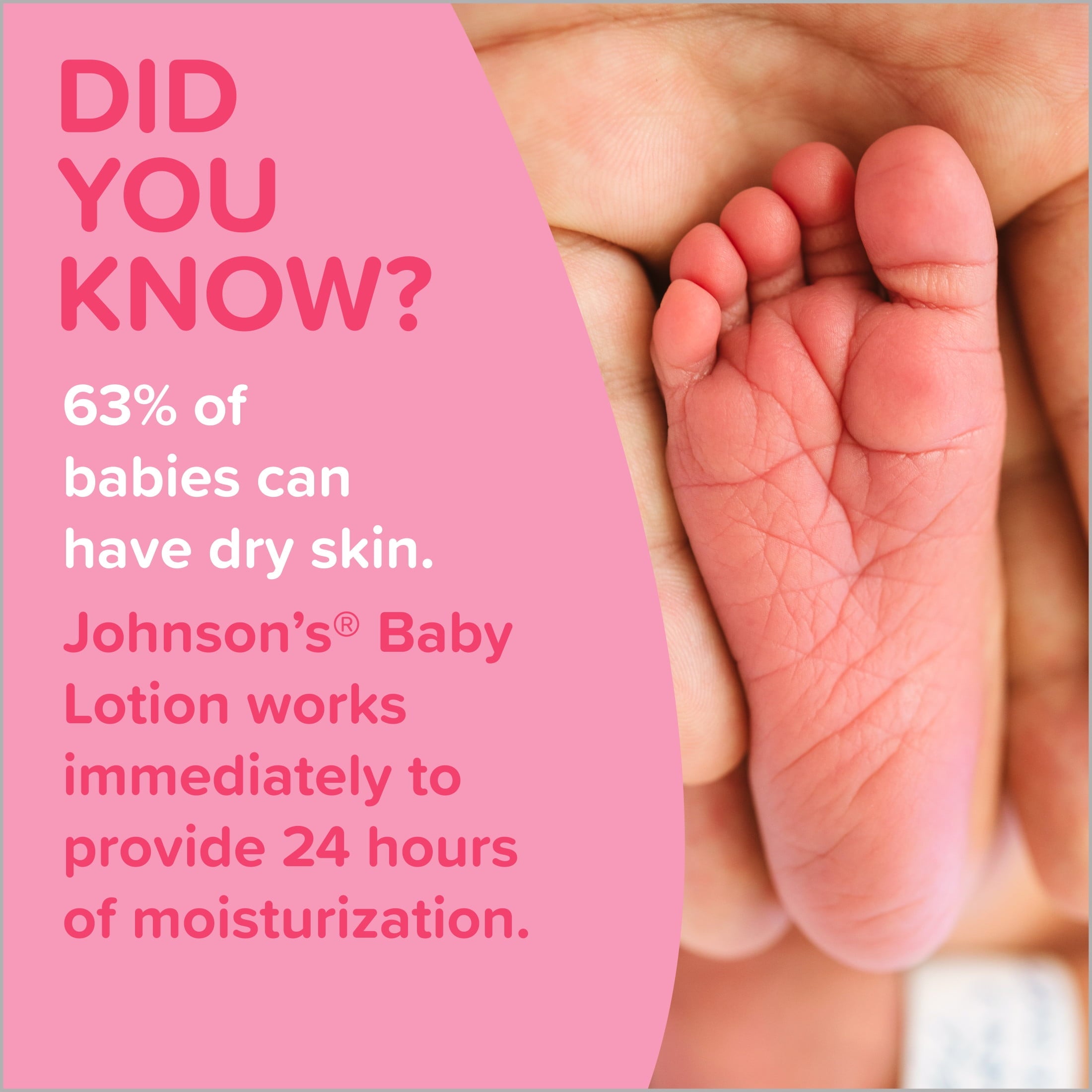 Moisturizing Pink Baby Body Lotion with Coconut Oil, 27.1 Oz