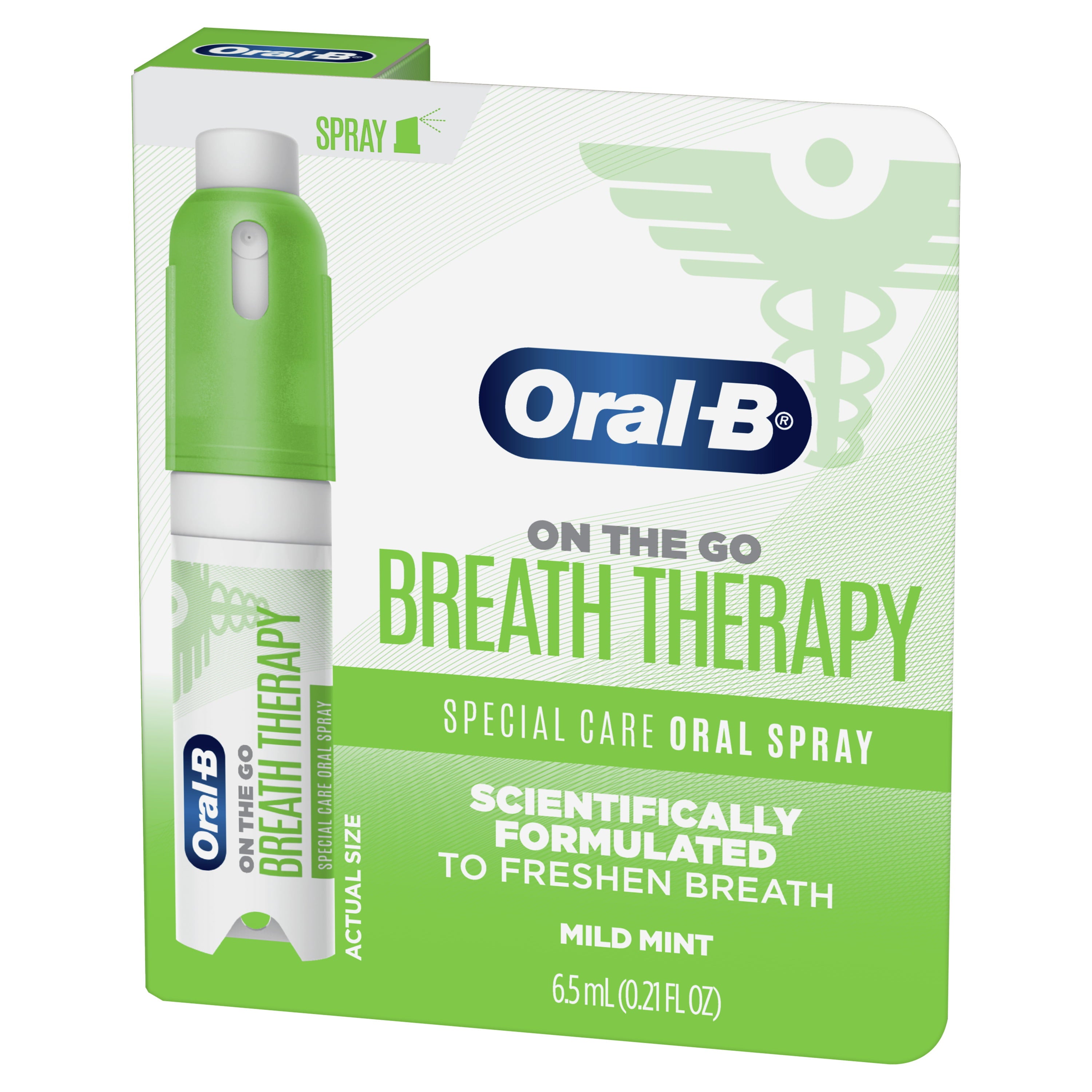 Breath Therapy Spray for On-The-Go, Mild Mint