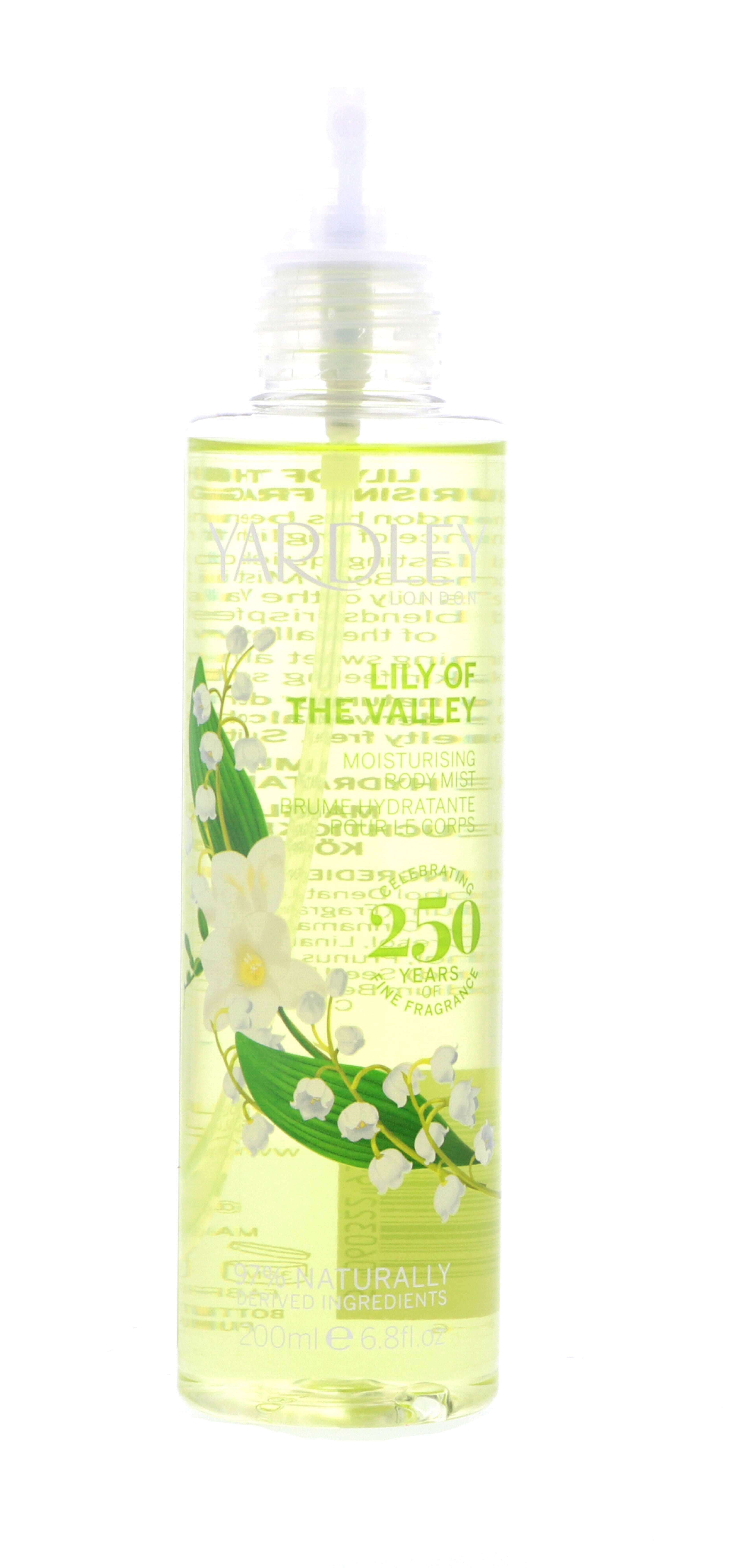 Lily of the Valley Yardley by  Body Mist 6.8 Oz for Women