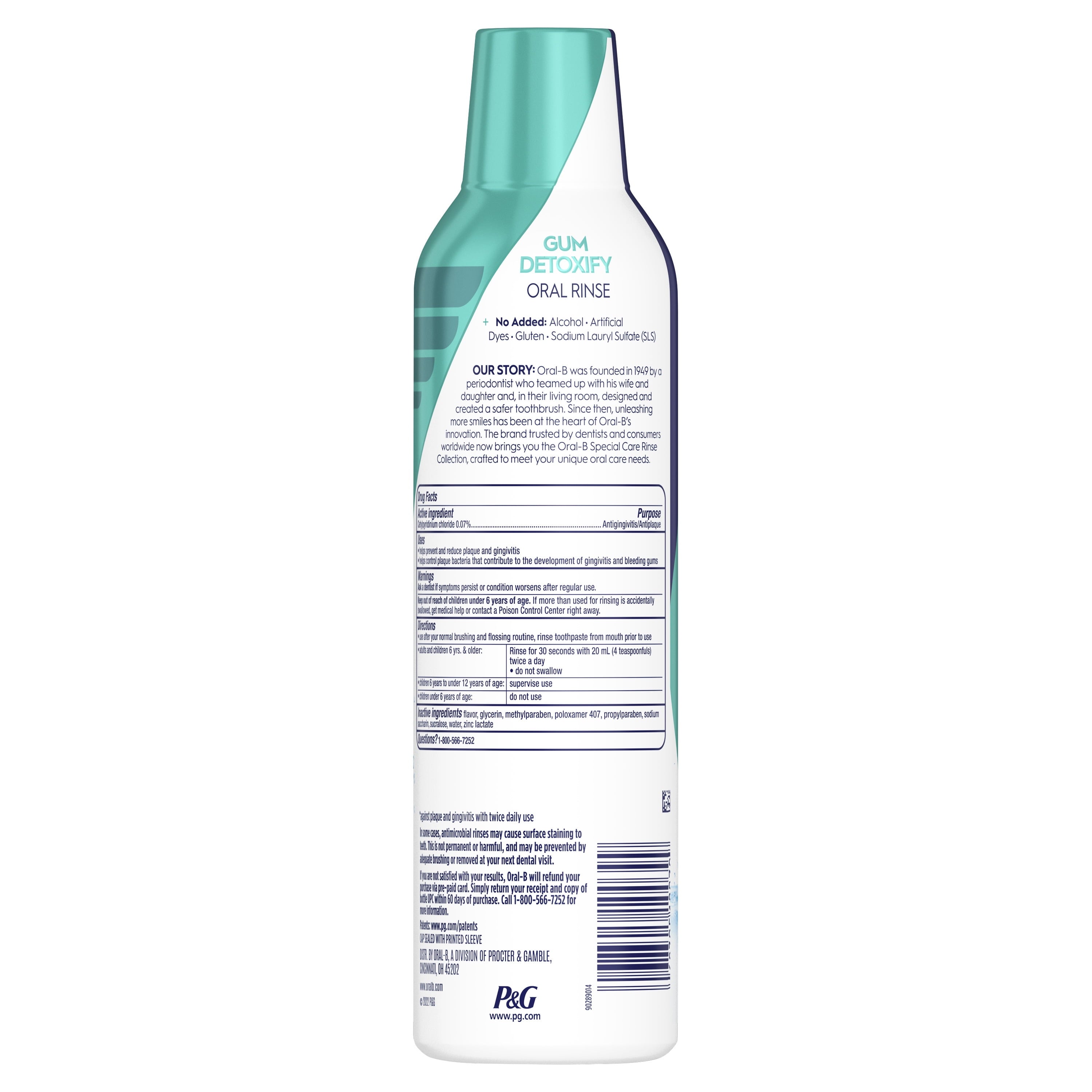 Gum Detoxify Mouthwash Oral Rinse