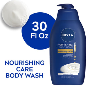 Nourishing Care Body Wash with Nourishing Serum, 30 Fl Oz