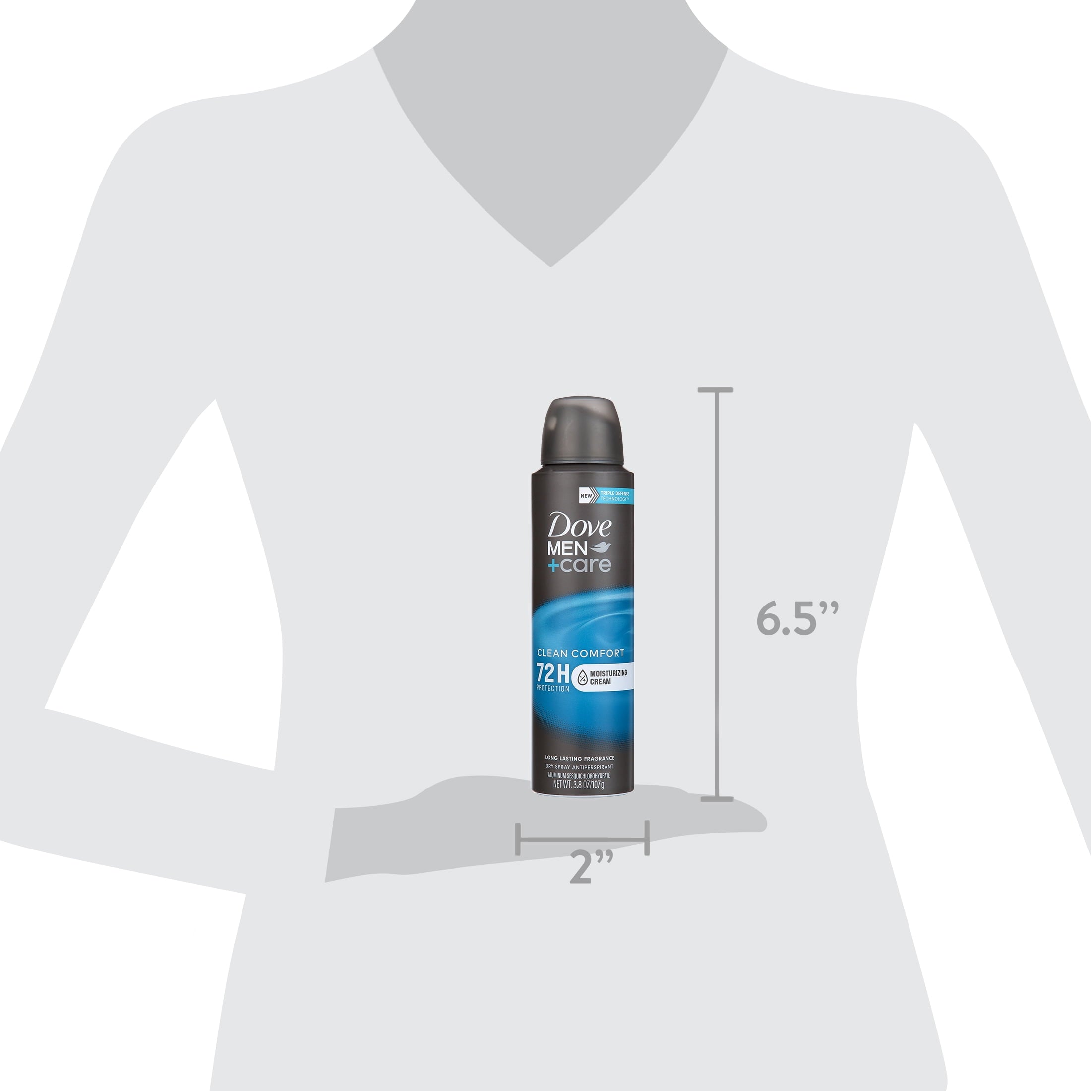 Men+Care Antiperspirant Deodorant Dry Spray Twin Pack