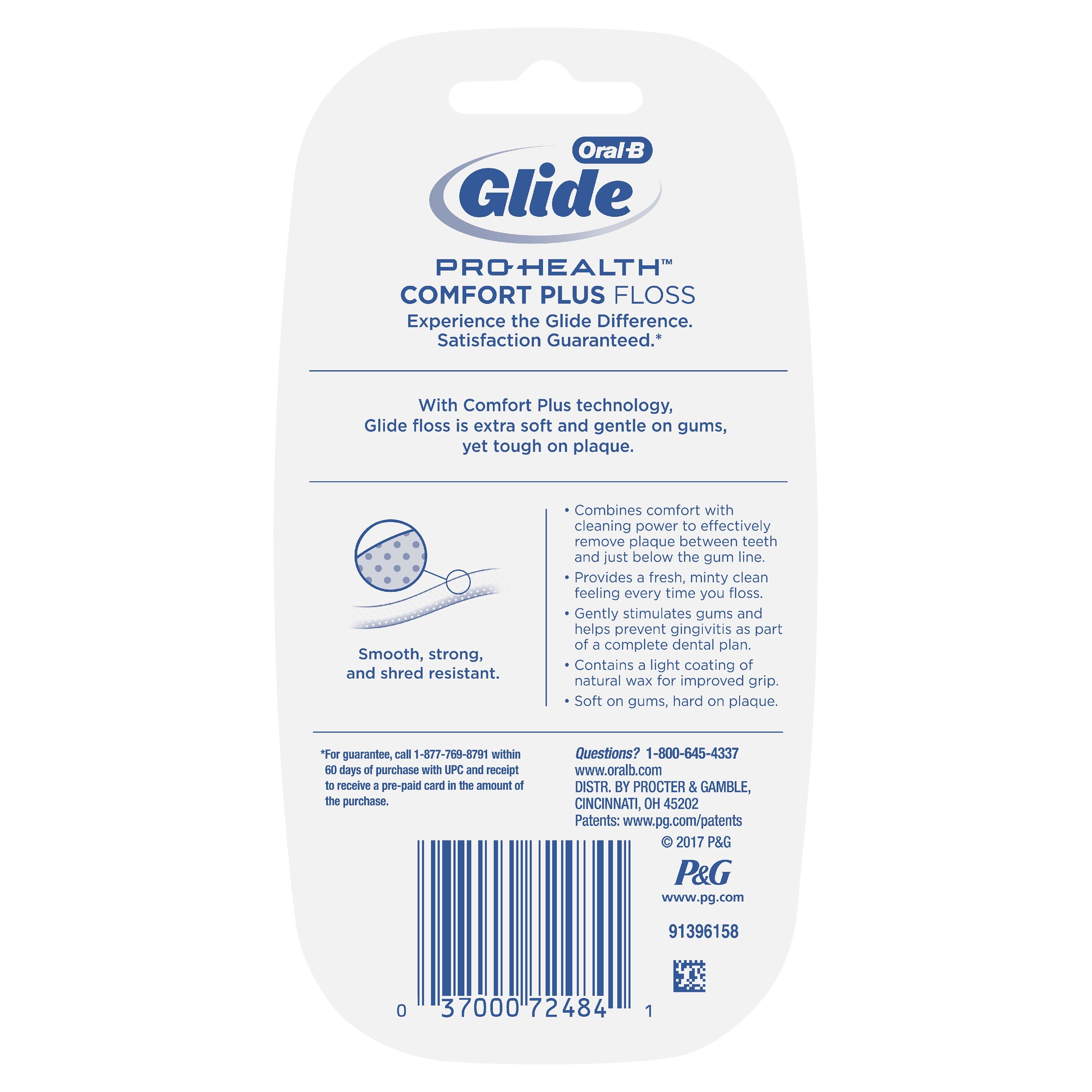 Glide Pro-Health Comfort plus Ribbon Dental Floss