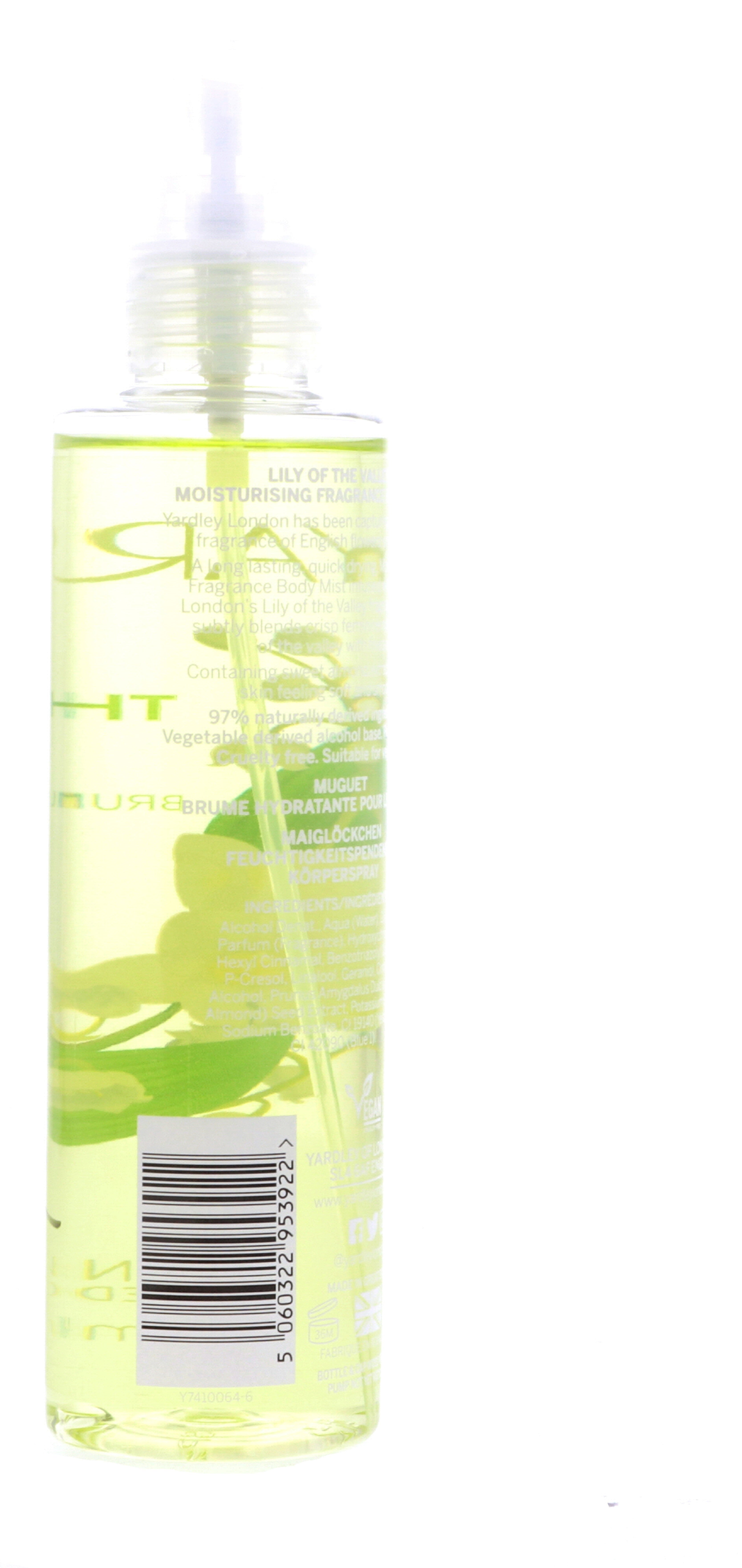 Lily of the Valley Yardley by  Body Mist 6.8 Oz for Women