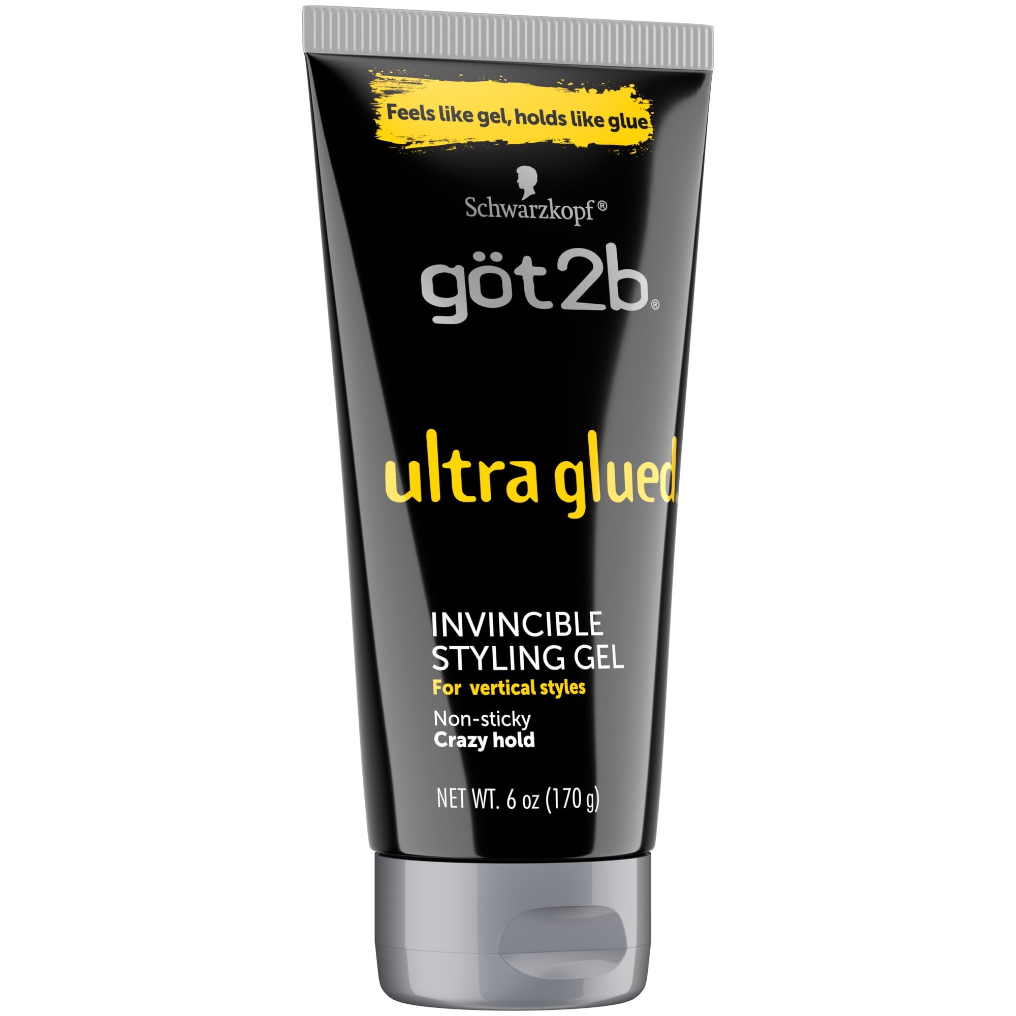 Ultra Glued Invincible Styling Hair Gel, 6 Oz